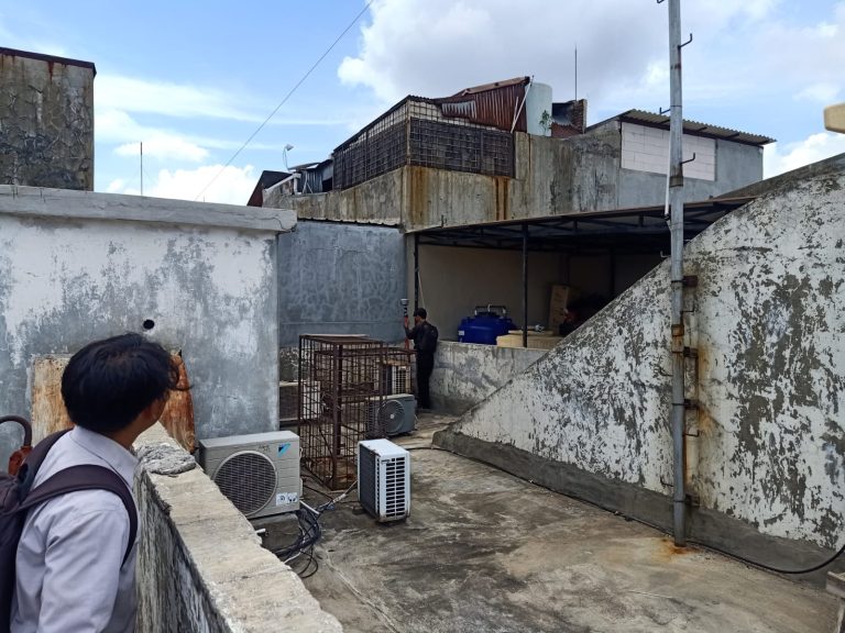 Cek fisik bangunan